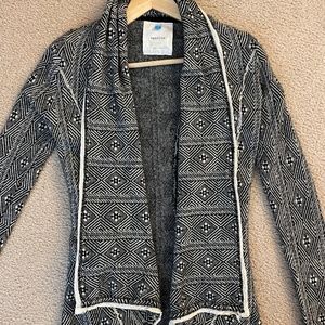 Anthropologie Sparrow Knit Open Front Cardigan Sweater.